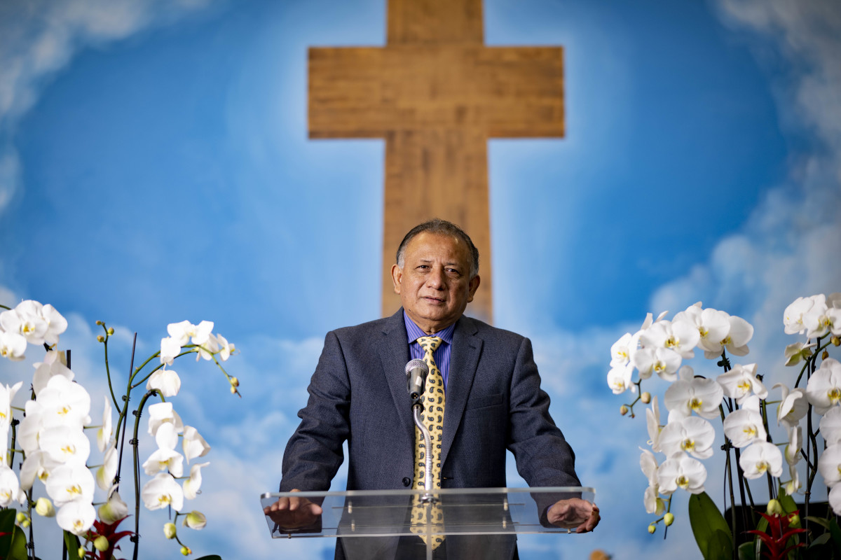 The pastor of a church nearby the stadium, Alvarado says that he's lost parishioners due to the rising cost of living in Inglewood.